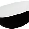Акриловая ванна Esbano Sophia 170x85 ESVASOPHB Черная Белая без гидромассажа