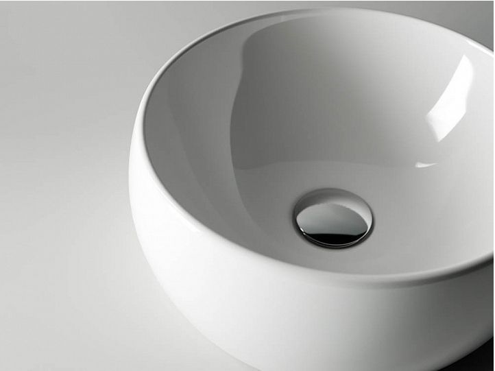 Умывальник CERAMICANOVA Element чаша накладная круглая 395 мм CN6001 Умывальник CERAMICANOVA Element чаша накладная круглая 395 мм CN6001