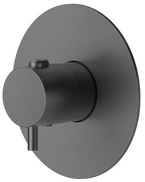 Смеситель для душа Newform X-Steel 316 67670EX.59.064 с термостатом цвет Gun Metal