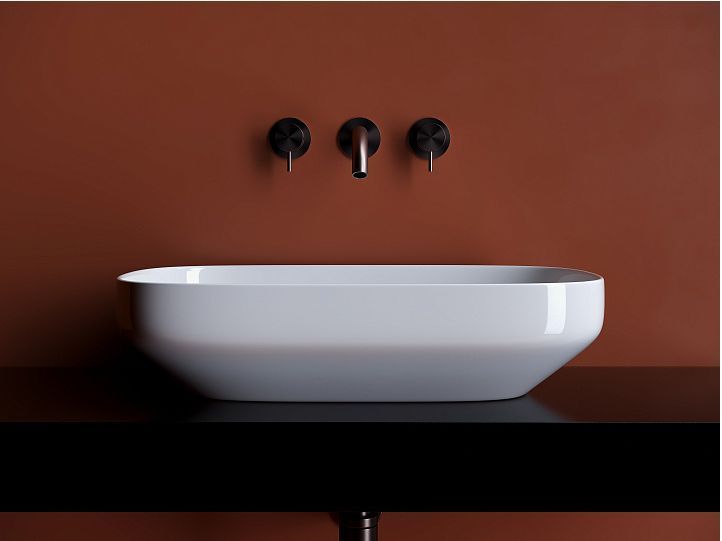 Умывальник CERAMICANOVA Element чаша накладная прямоугольная CN5030