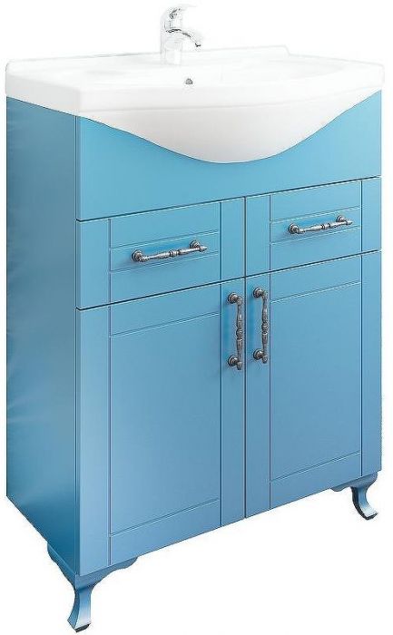 Тумба под раковину Sanflor Глория 65 С04592 Голубая