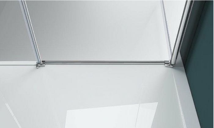 Душевая дверь BelBagno Etna 150 ETNA-B-11-80+70-C-Cr профиль Хром стекло прозрачное