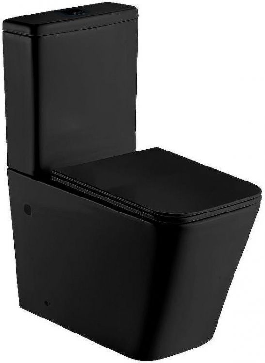 Унитаз компакт WeltWasser Gelbach 001 XL MT-BL 10000005776 Черный матовый с бачком и сиденьем Микролифт Унитаз компакт WeltWasser Gelbach 001 XL MT-BL 10000005776 Черный матовый с бачком и сиденьем Микролифт