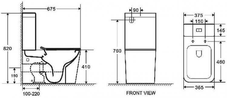 Унитаз компакт WeltWasser Gelbach 001 XL MT-BL 10000005776 Черный матовый с бачком и сиденьем Микролифт Унитаз компакт WeltWasser Gelbach 001 XL MT-BL 10000005776 Черный матовый с бачком и сиденьем Микролифт