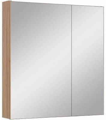 Зеркальный шкаф Runo Лада 60 00-00001161 Дуб серый