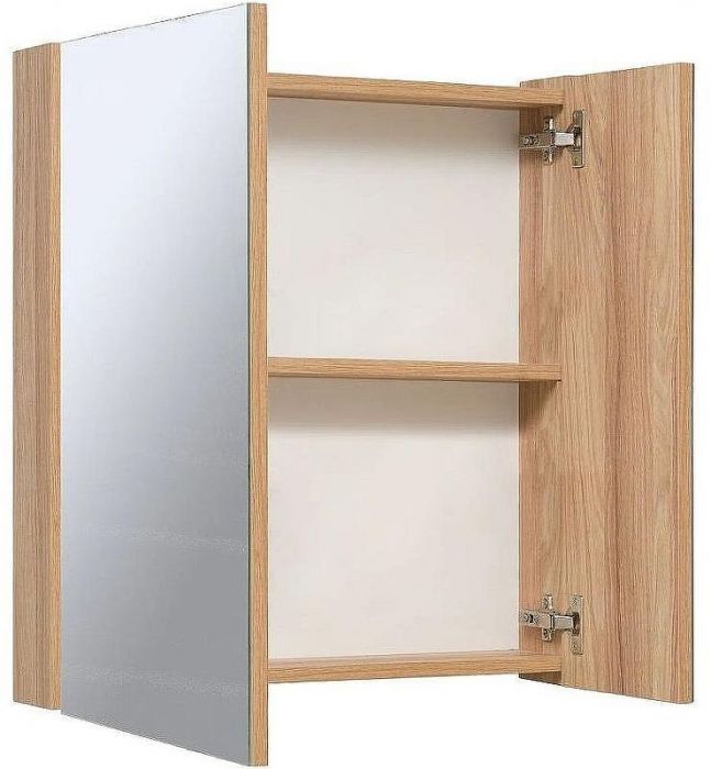 Зеркальный шкаф Runo Лада 60 00-00001161 Дуб серый