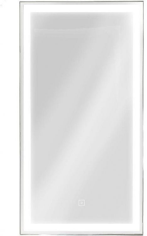 Зеркальный шкаф Континент Mirror Box black Led 35 L МВК063 с подсветкой Черный