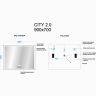 Зеркало SANCOS с подсветкой City 2.0 900x700 мм, CI2.900