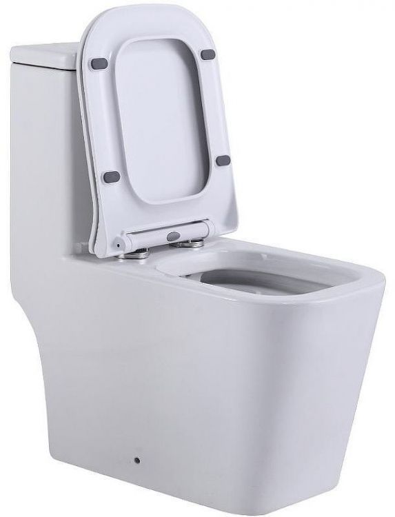 Унитаз моноблок SantiLine SL-5024 с бачком и сиденьем Микролифт Унитаз моноблок SantiLine SL-5024 с бачком и сиденьем Микролифт