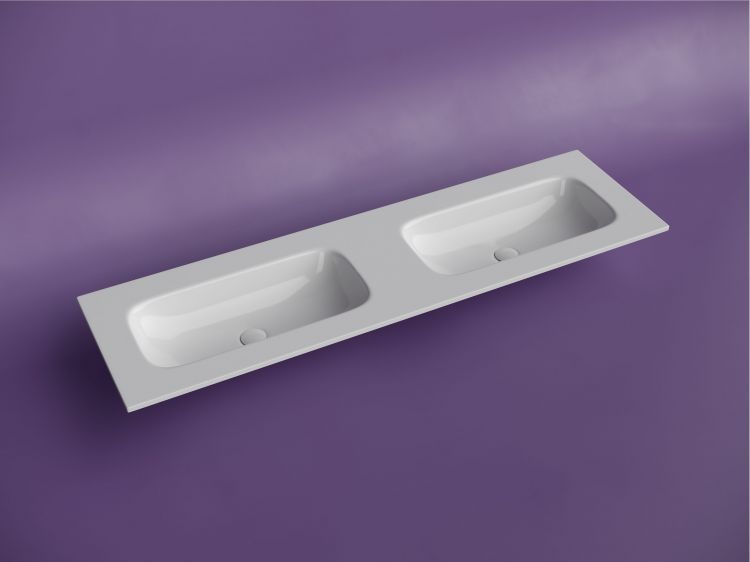 Раковина накладная SANCOS мебельная CERAMICANOVA Grace прямоугольная 1610x457x137 мм, с двумя чашами без отверстий под смеситель, цвет белый, CN7023wx, CN7023wx Раковина накладная SANCOS мебельная CERAMICANOVA Grace прямоугольная 1610x457x137 мм, с двумя чашами без отверстий под смеситель, цвет белый, CN7023wx, CN7023wx