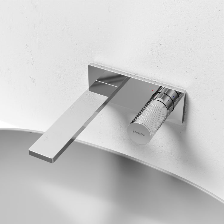 Смеситель для раковины SANCOS Nexus с внутренней частью, хром, SC9013CH