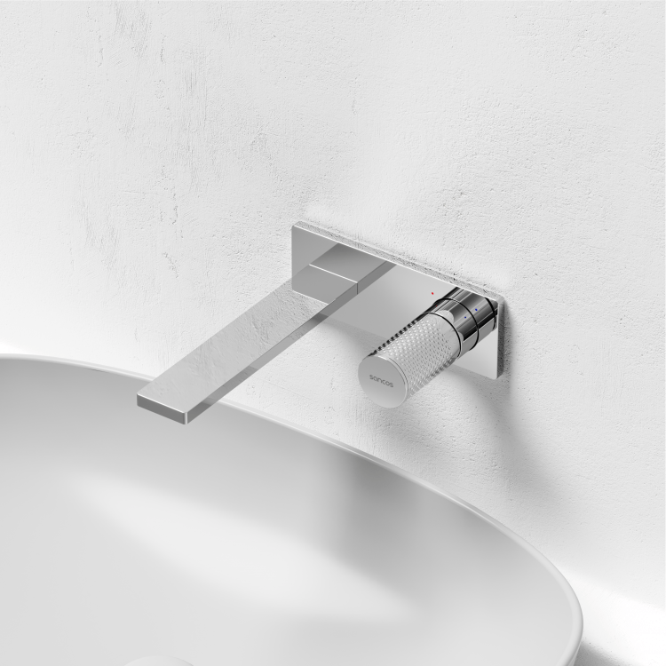 Смеситель для раковины SANCOS Nexus с внутренней частью, хром, SC9013CH