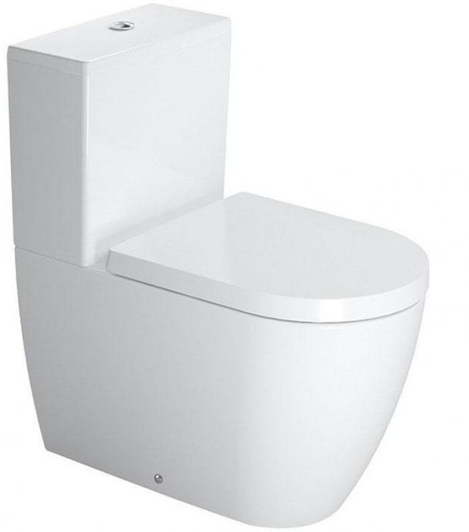 Унитаз компакт Duravit ME by Starck 2170090000 без бачка и крышки-сиденья