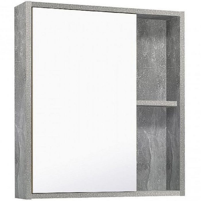 Зеркальный шкаф Runo Эко 60 00-00001186 Серый бетон