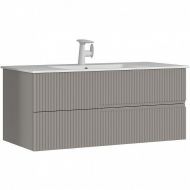 Тумба с раковиной Orka Moonlight 120 5001508 подвесная Бежевая матовая