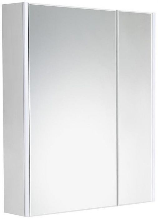 Зеркальный шкаф Roca Up 70 ZRU9303016 с подсветкой Белый глянец