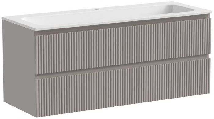 Тумба подвесная SANCOS под раковину Snob R, Doha Soft 1195х445х500, SNR120SM