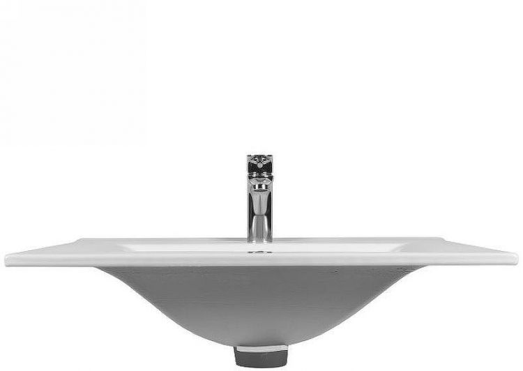 Тумба с раковиной Bond Wave 60 T01600-S05W подвесная Белая глянцевая