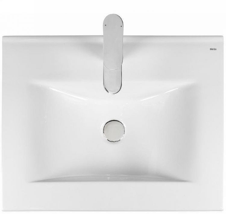 Тумба с раковиной Bond Wave 60 T01600-S05W подвесная Белая глянцевая