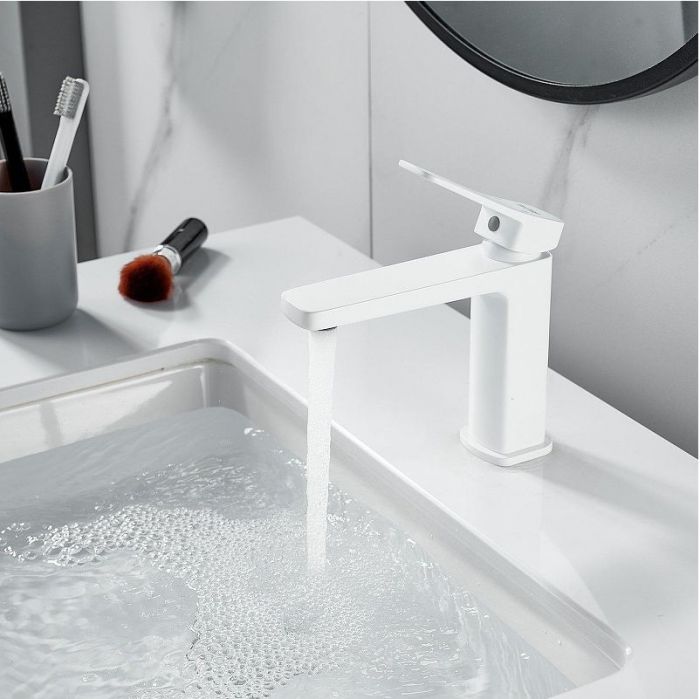 Смеситель для раковины Raffine F0199C цвет Белый