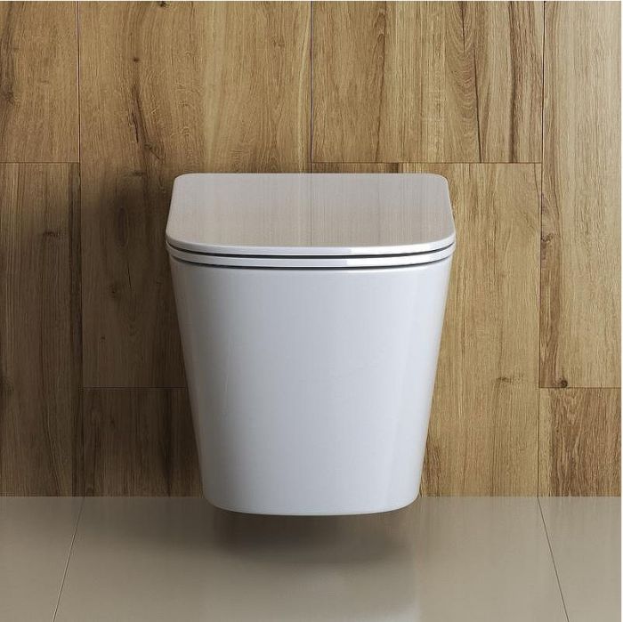 Комплект унитаза с инсталляцией BelBagno Due BB3103CHR/SC/BB002-80/BB018-GV-BIANCO с сиденьем Микролифт и Белой клавишей смыва