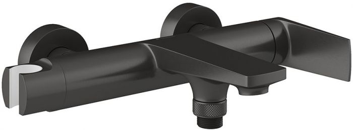 Смеситель для ванны AQUEDUTO LINHA,  оружейная сталь (LIN0645)