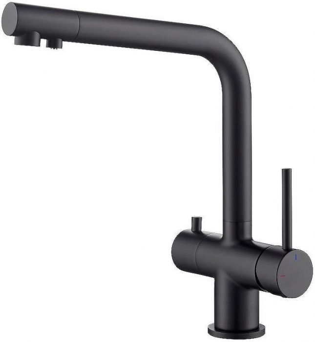 Смеситель для кухни Timo Saona 2396/03F Черный матовый