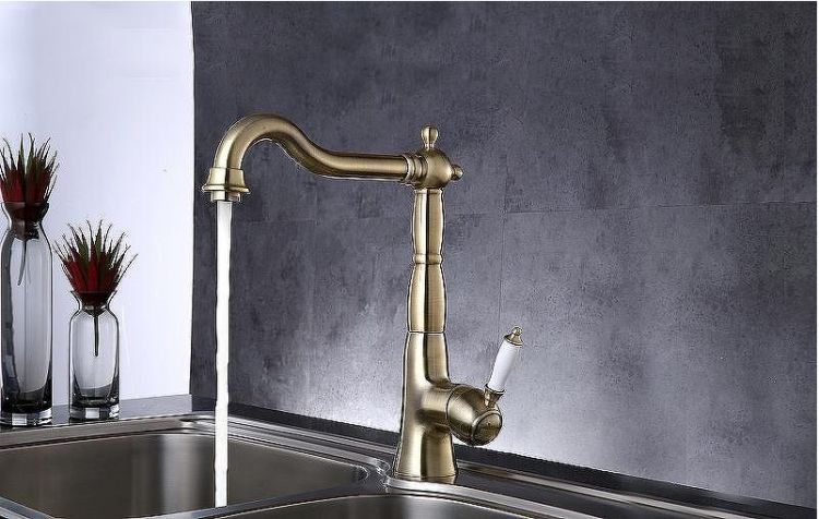 Смеситель для кухни Lemark Villa LM4805B Бронза