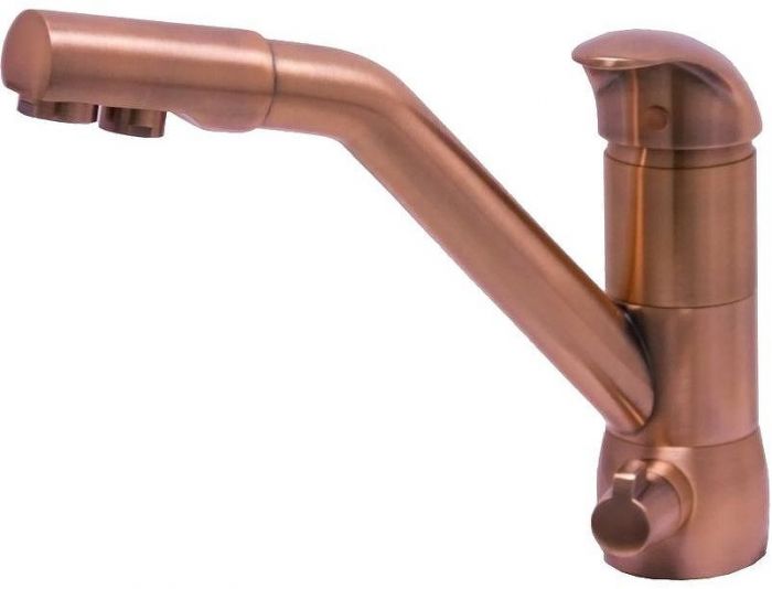 Смеситель для кухни Seaman Barcelone SSL-5361-AU Красное золото