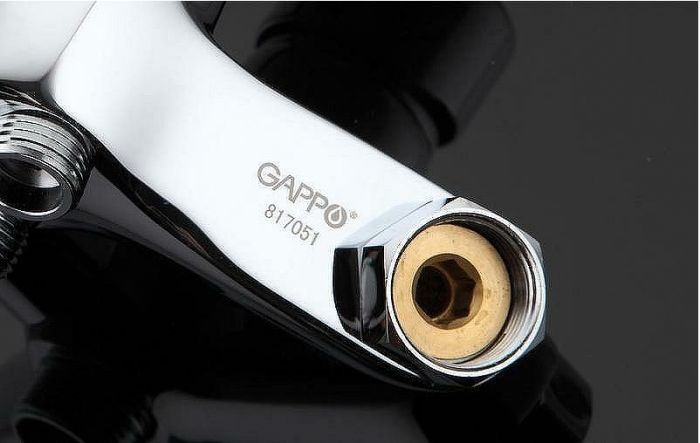 Смеситель для ванны Gappo G36 G2236 универсальный Хром