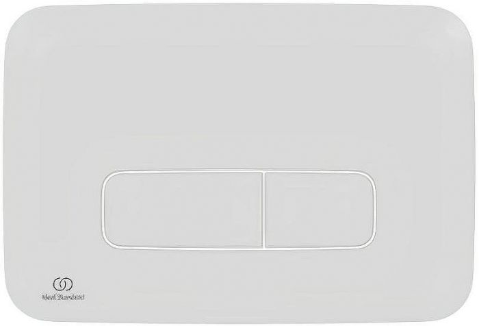 Комплект унитаза с инсталляцией Ideal Standard Tesi Rimless TT00003/123AC с сиденьем Микролифт и Белой клавишей смыва