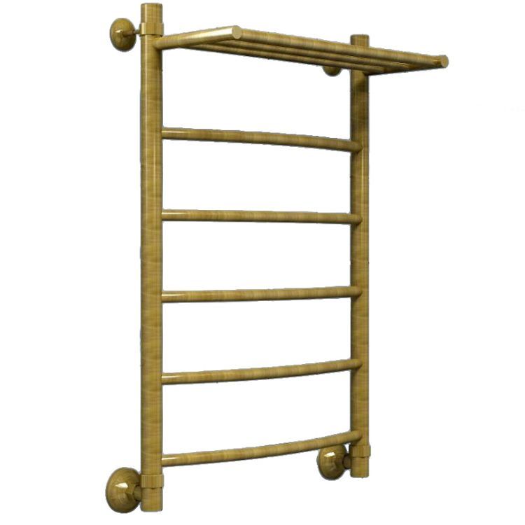 Полотенцесушитель Ника ЛД/ВП 50х60 бронза, водяной Полотенцесушитель Ника ЛД/ВП 50х60 бронза, водяной