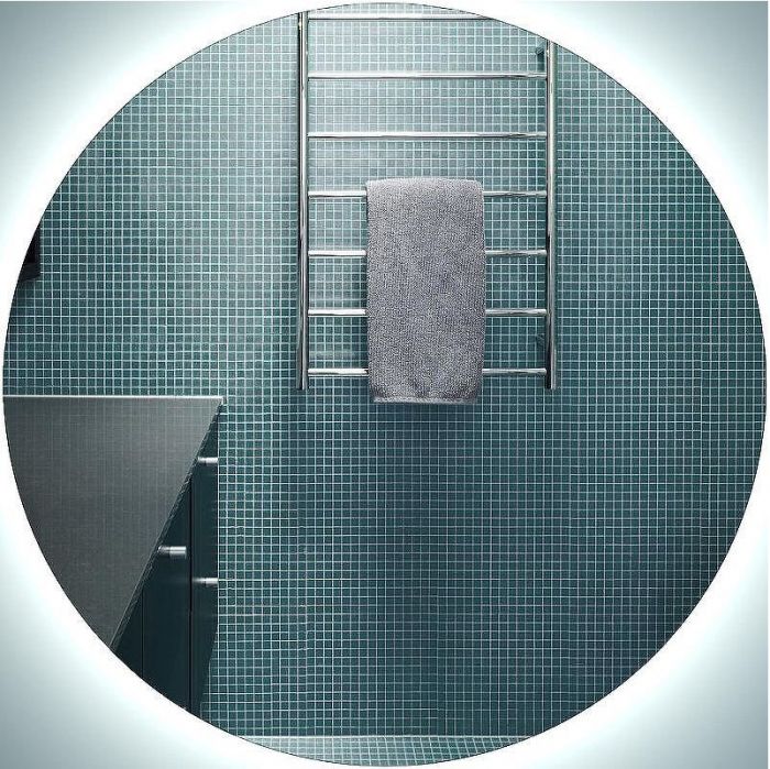 Зеркало SanVit Сириус 90 zsirius90 с подсветкой с инфракрасным выключателем