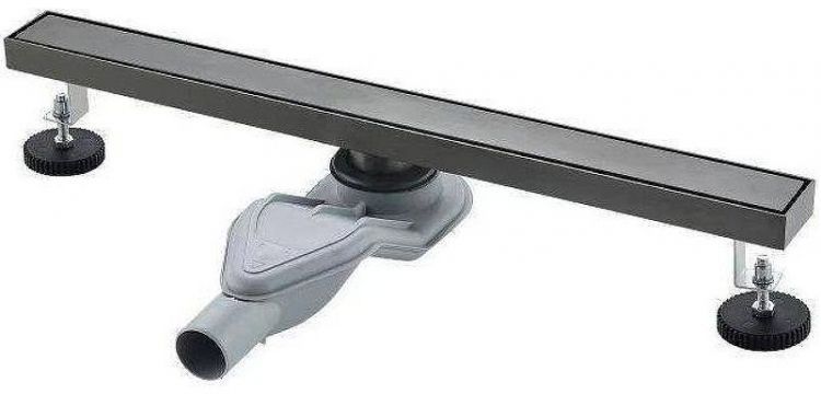 Душевой лоток Grocenberg 60 T600BG с решеткой Графит / под плитку