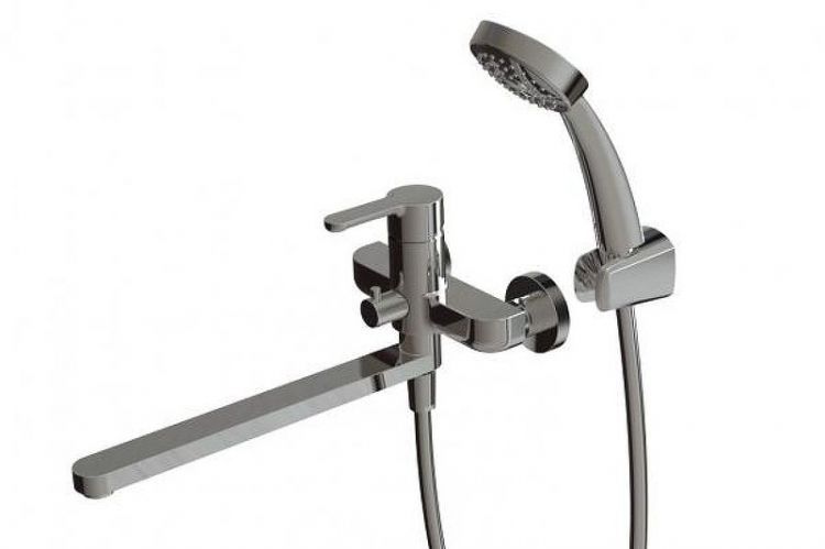 Смеситель для ванны Bravat Stream F63783C-LB Хром Смеситель для ванны Bravat Stream F63783C-LB Хром