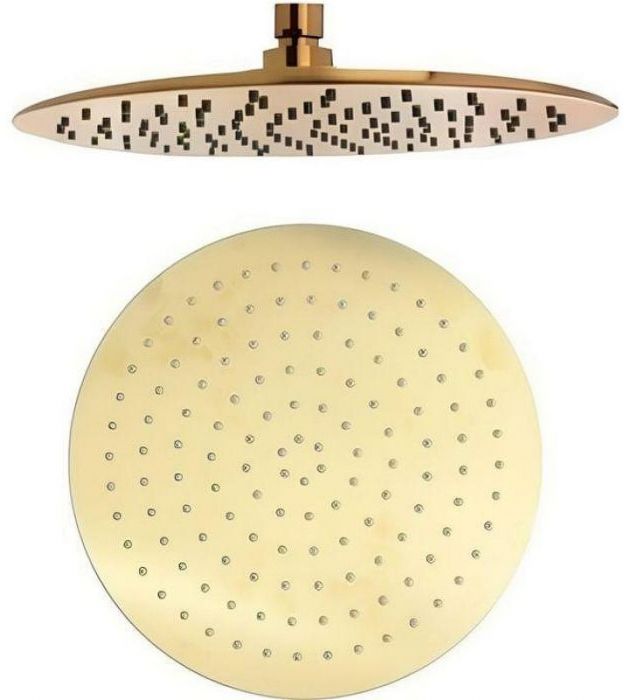 Верхний душ Ramonsoler Hidroterapia RM250OC Золото брашированное