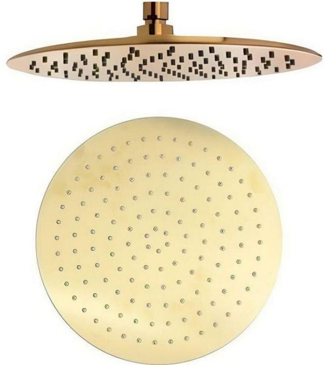 Верхний душ Ramonsoler Hidroterapia RM250OC Золото брашированное