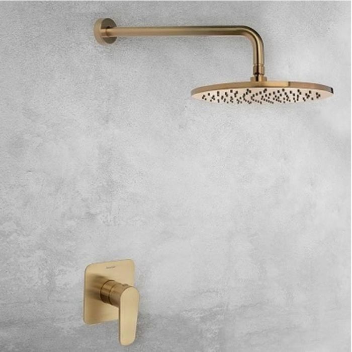 Верхний душ Ramonsoler Hidroterapia RM250OC Золото брашированное