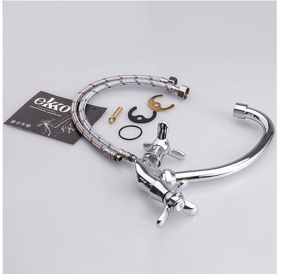 Смеситель для кухни Ekko E4112 цвет Хром