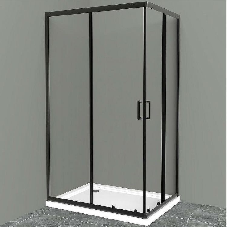 Душевой уголок BelBagno Uno 120х100 UNO-195-AH-2-120/100-C-NERO профиль Черный матовый стекло прозрачное Душевой уголок BelBagno Uno 120х100 UNO-195-AH-2-120/100-C-NERO профиль Черный матовый стекло прозрачное