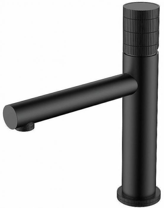 Смеситель для раковины Vincea Groove VBF-4G1MB Черный матовый