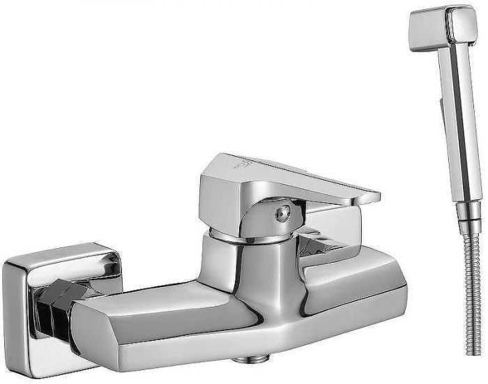 Гигиенический душ со смесителем Rossinka RS44-52 Хром
