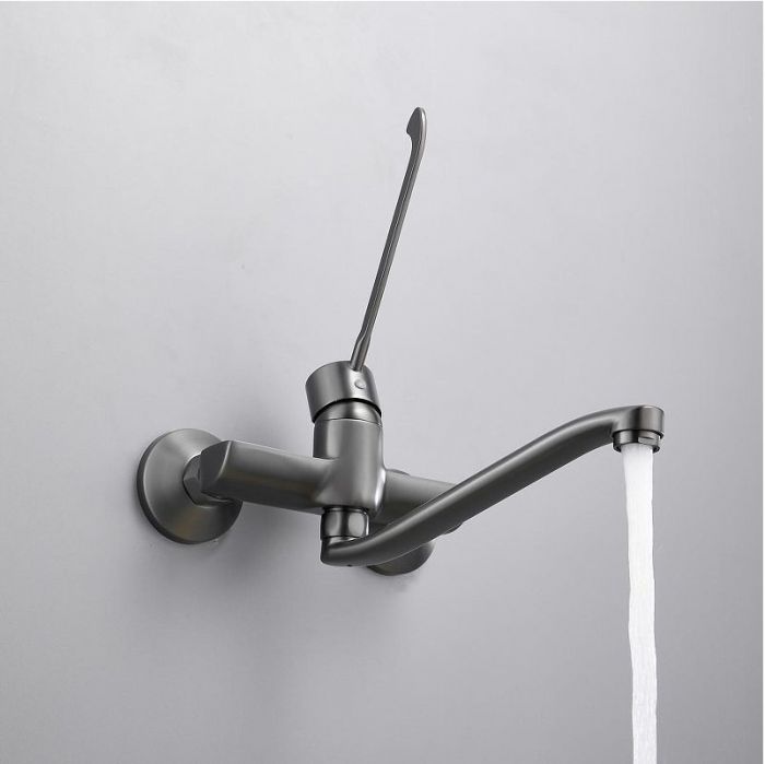 Смеситель для кухни Belz B79019-3 цвет Оружейная сталь