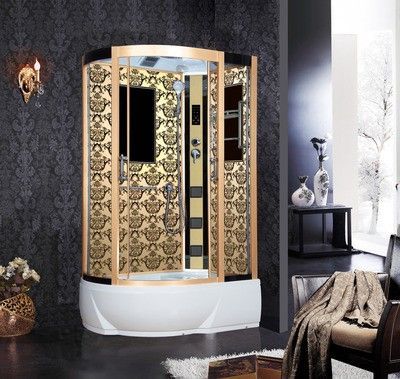 Душевая кабина Niagara Lux 7712GR золото Душевая кабина Niagara Lux 7712GR золото