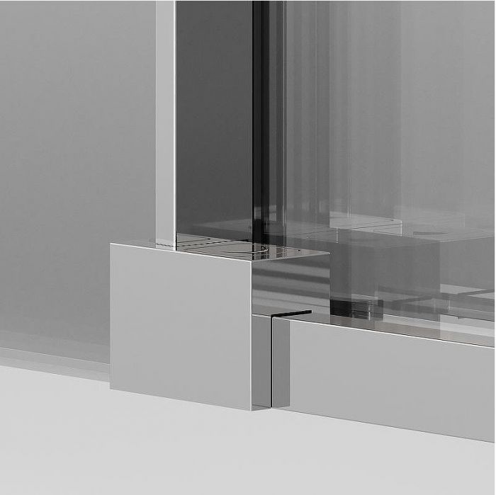 Душевой уголок Ambassador Intense 150x100 110021104IX-100IX профиль Хром стекло прозрачное