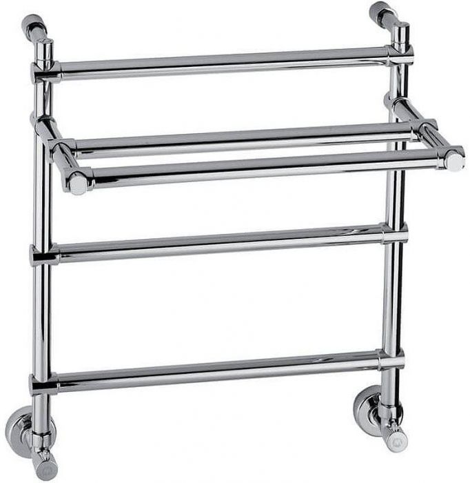 Водяной полотенцесушитель Margaroli Sole 455-3 4554703CRP c полкой Хром