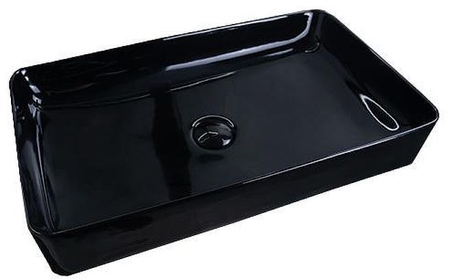 Раковина-чаша Gid Geometrico BL9396 60 53346 цвет Черный глянцевый