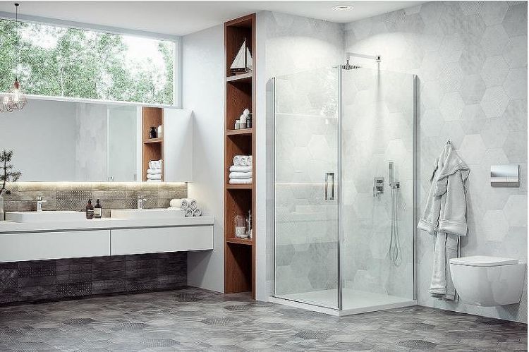 Акриловый поддон для душа Excellent Zero 100х100 BREX.1202.100.100.WHN Белый