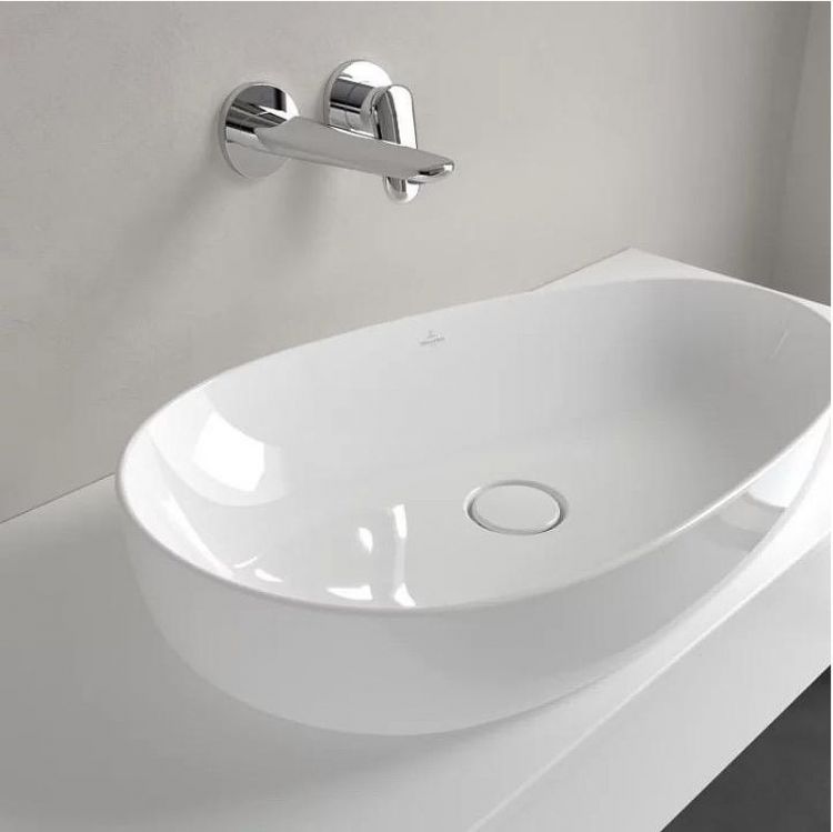 Раковина-чаша Villeroy&Boch Antao 65 4A7465R1 цвет Альпийский белый