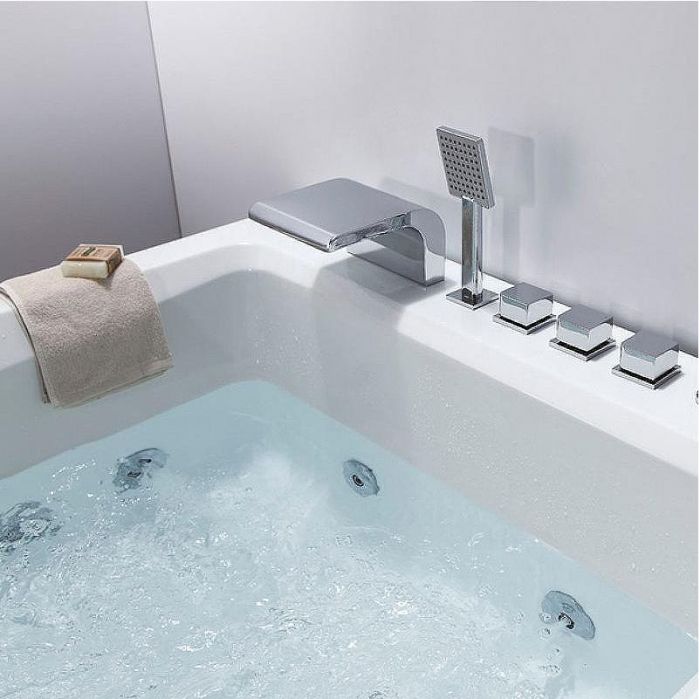 Акриловая ванна Orans 120x180 R 65105r0 с гидромассажем